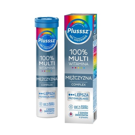 

Шипучие таблетки Advanced Men's Immunity Energy - 20 шт Plusssz