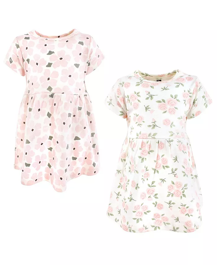 

Стильное всесезонное платье Hudson для девочек 2 шт Hudson Baby, розовый