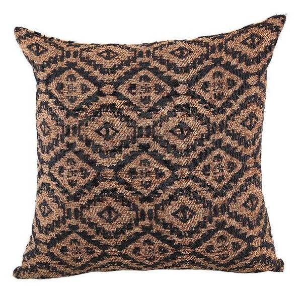 

Декоративная подушка PTMD Collection Clakre, 45x45x45 см, коричневый
