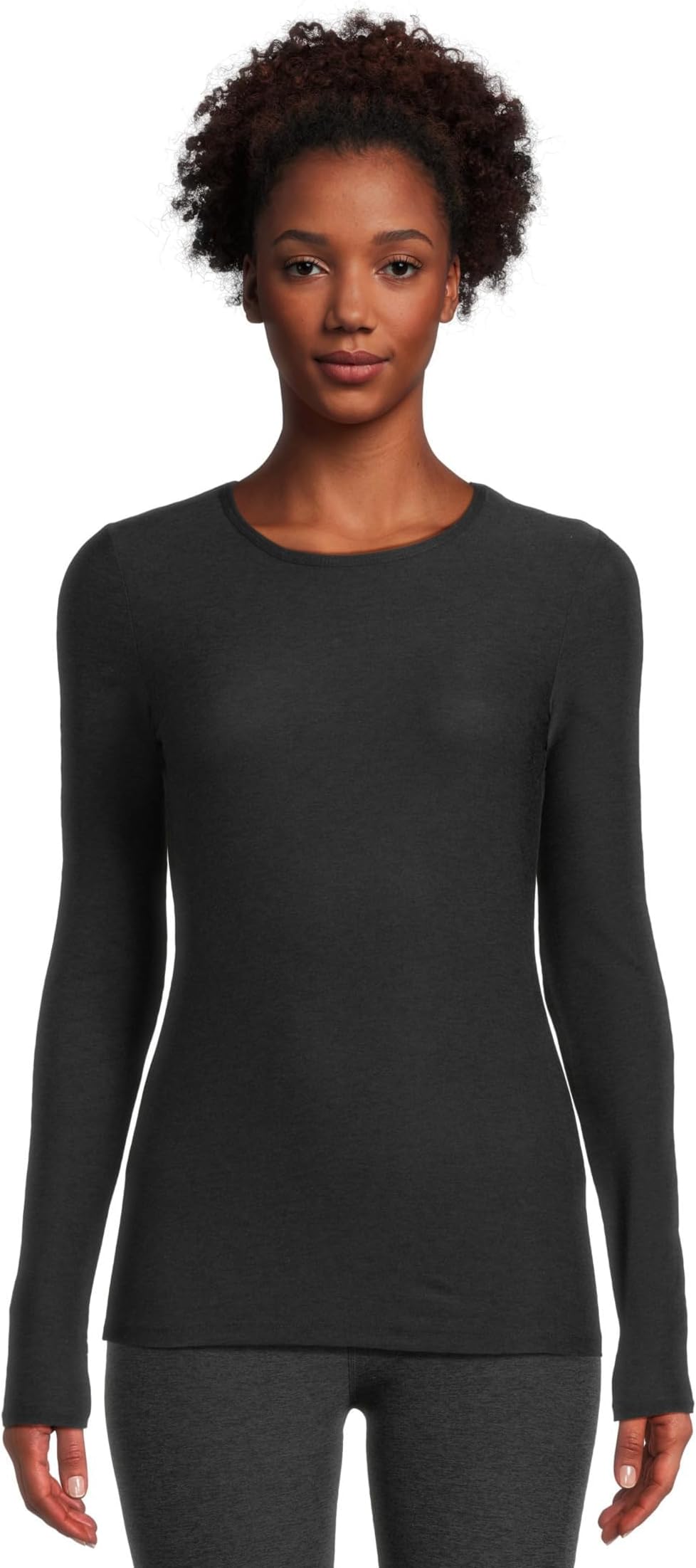 

Женский классический свитер-труба полулегкого веса Beyond Yoga, Darkest Night