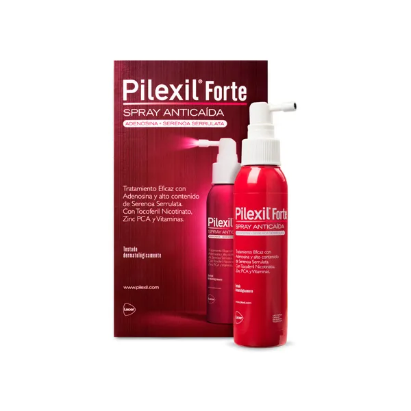 

Спрей для волос против выпадения и регенерирования Pilexil Forte Spray Anticaida Y Regenerador Pilexil, 120 ml