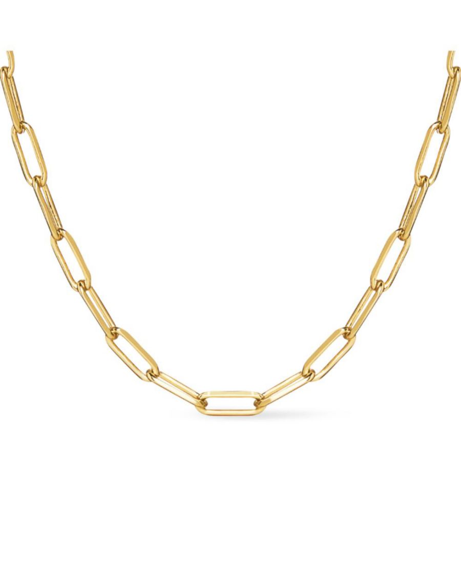 

Колье-цепочка из звеньев - Лаура Болд Ana Luisa, Gold, gold