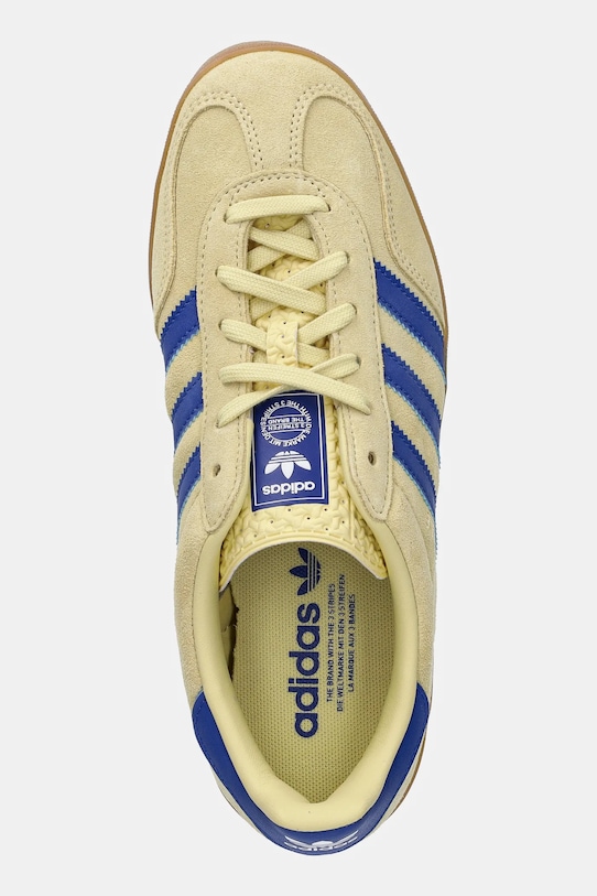 Кроссовки Gazelle Indoor Adidas Originals, желтый — фото 4
