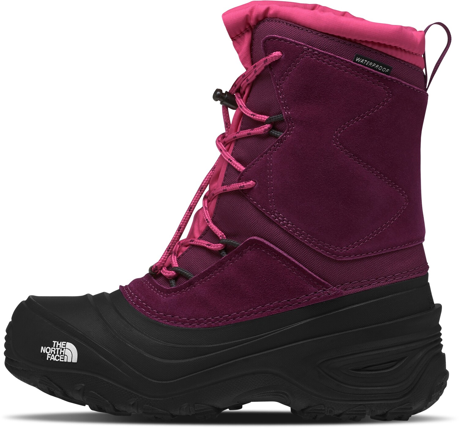 

Водонепроницаемые ботинки Alpenglow V — детские The North Face, красный