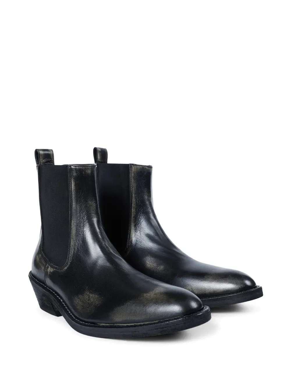 Кожаные ботинки челси Caru Ann Demeulemeester, черный — фото 2