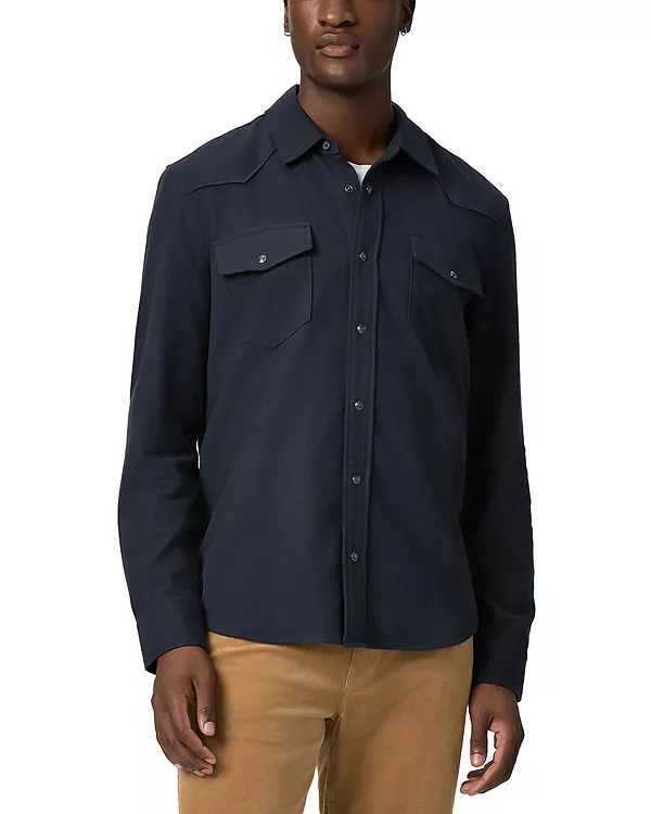 

Рубашка из замши Ченога Paige, синий