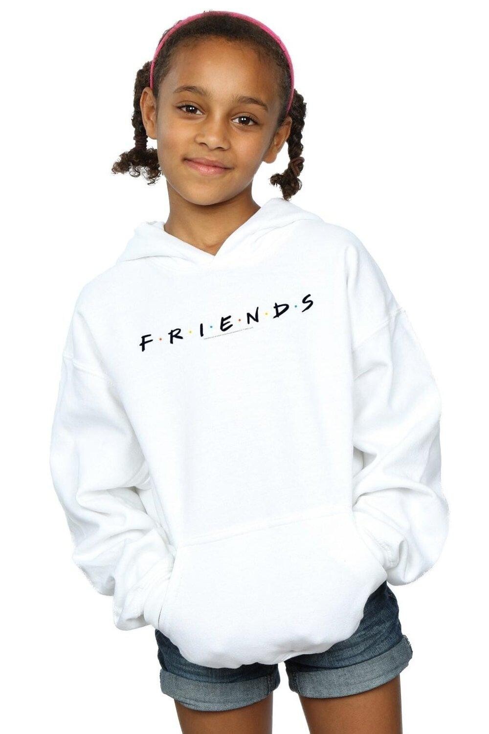 

Толстовка с текстовым логотипом Friends, белый