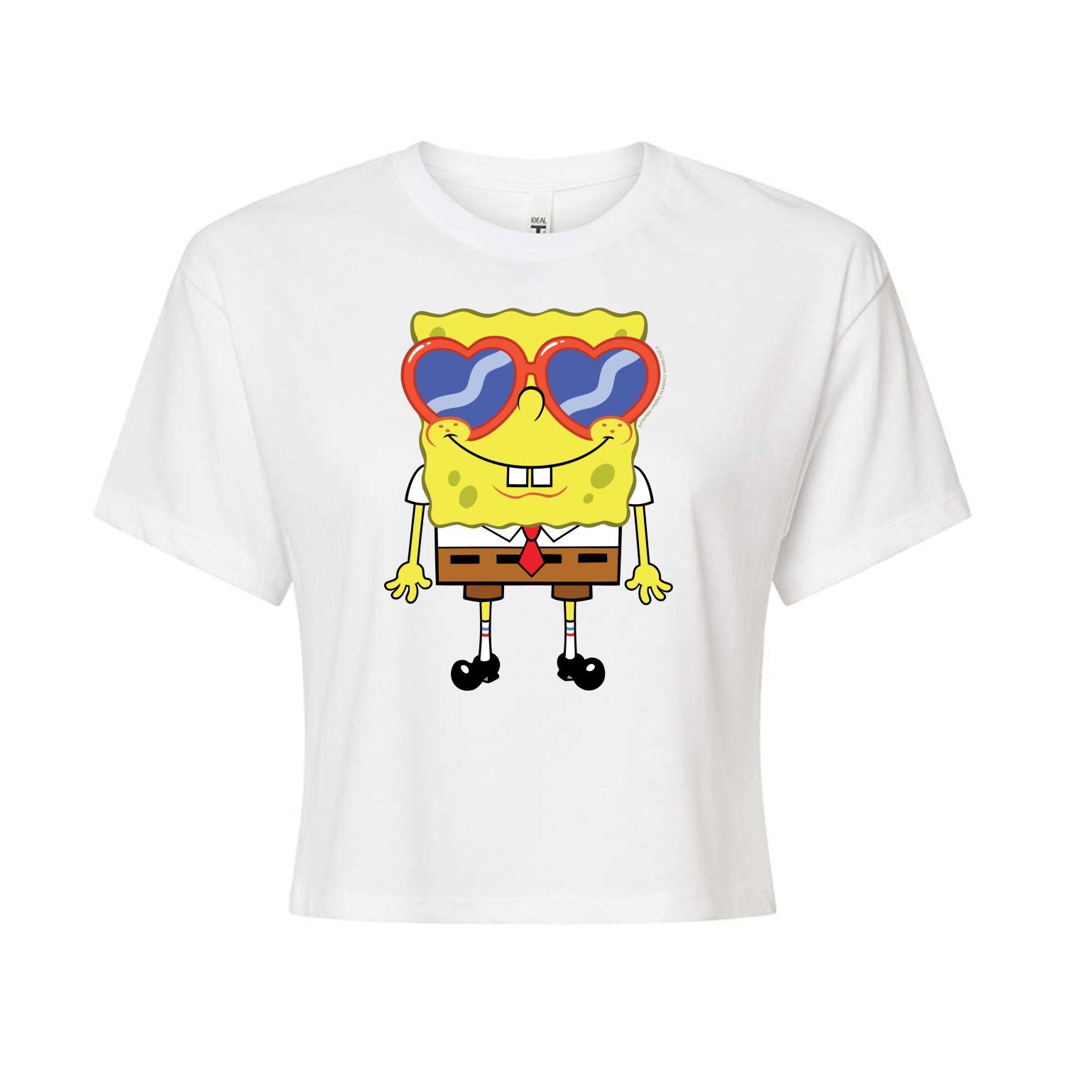 

Детская футболка Nickelodeon SpongeBob SquarePants с сердечками и очками с графическим рисунком Licensed Character, белый, Серый, Детская футболка Nickelodeon SpongeBob SquarePants с сердечками и очками с графическим рисунком Licensed Character, белый