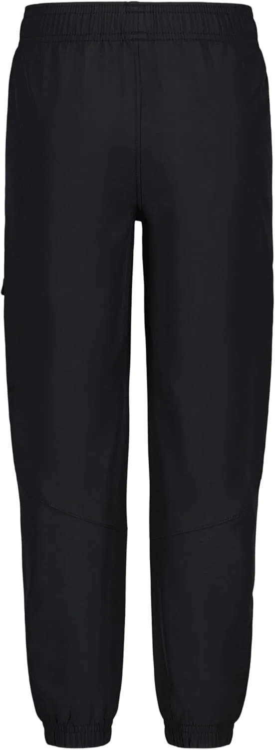 Детские брюки Under Armour из эластичной ткани, прочные и удобные, свободного кроя, черный — фото 3
