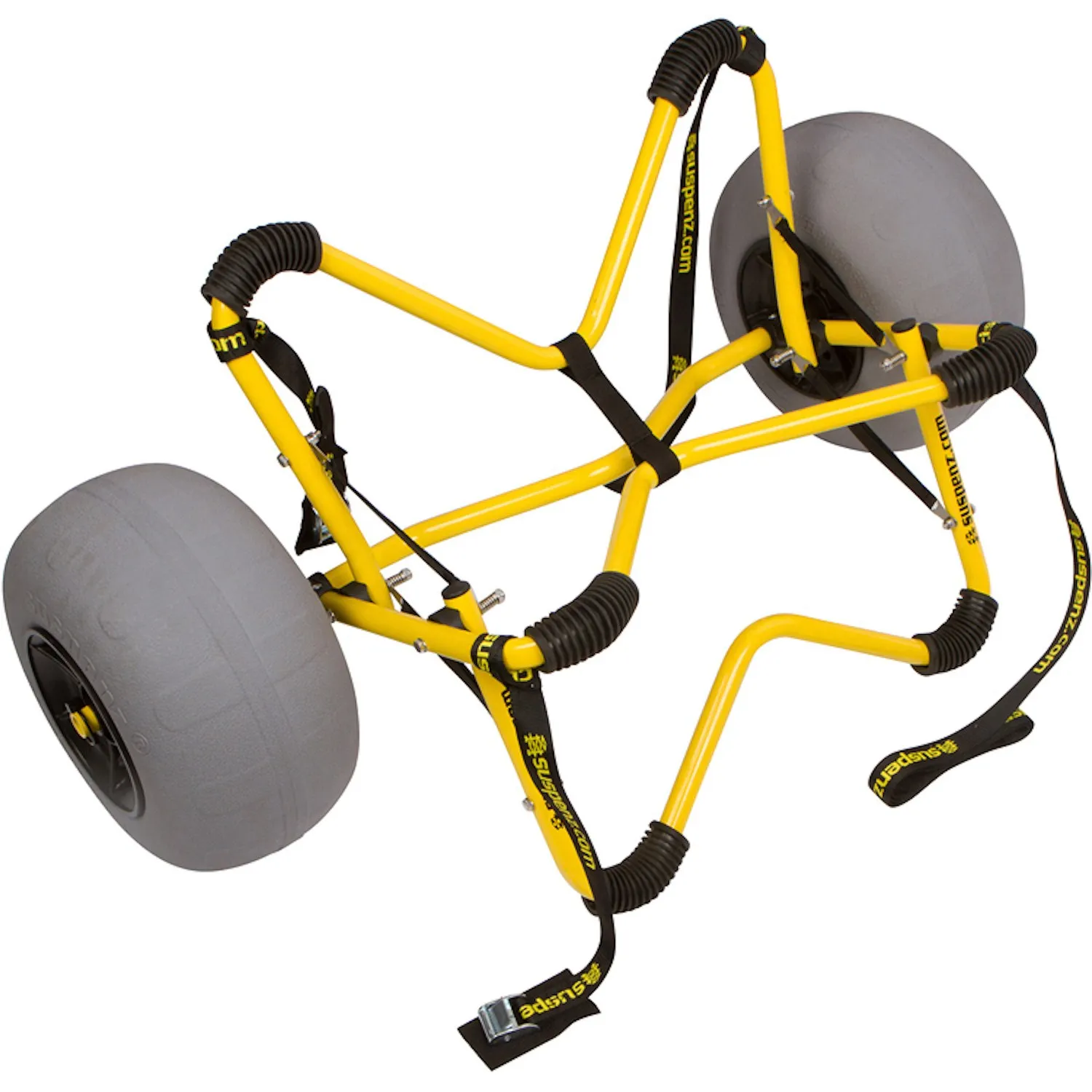 

Прочный пляжный прицеп с глубоким кузовом Suspenz, Yellow