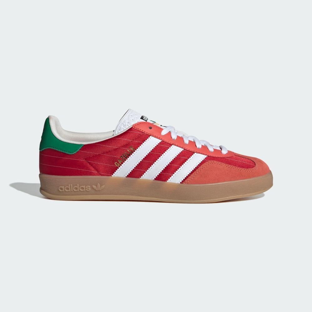 

Кроссовки Adidas GAZELLE INDOOR, цвет Better Scarlet/White/Gum