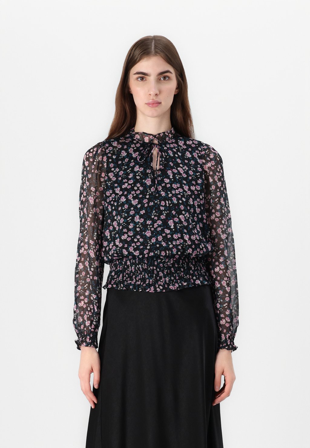 

Блуза VMMILLA SMOCK Vero Moda, черный