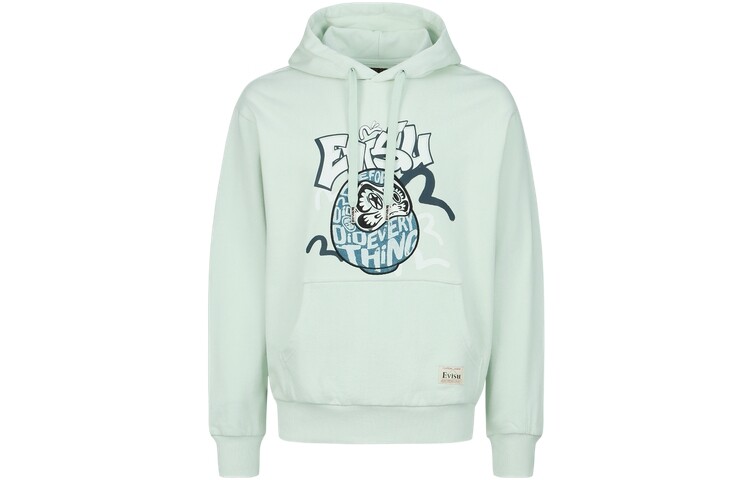 

Толстовка мужская мятно-зеленая Evisu, мятно-зеленый