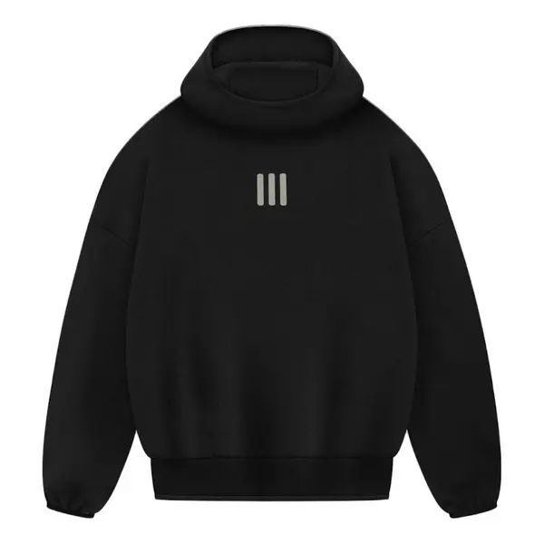 

Толстовка adidas x Fear of God Athletics Heavy Fleece 'Black', черный