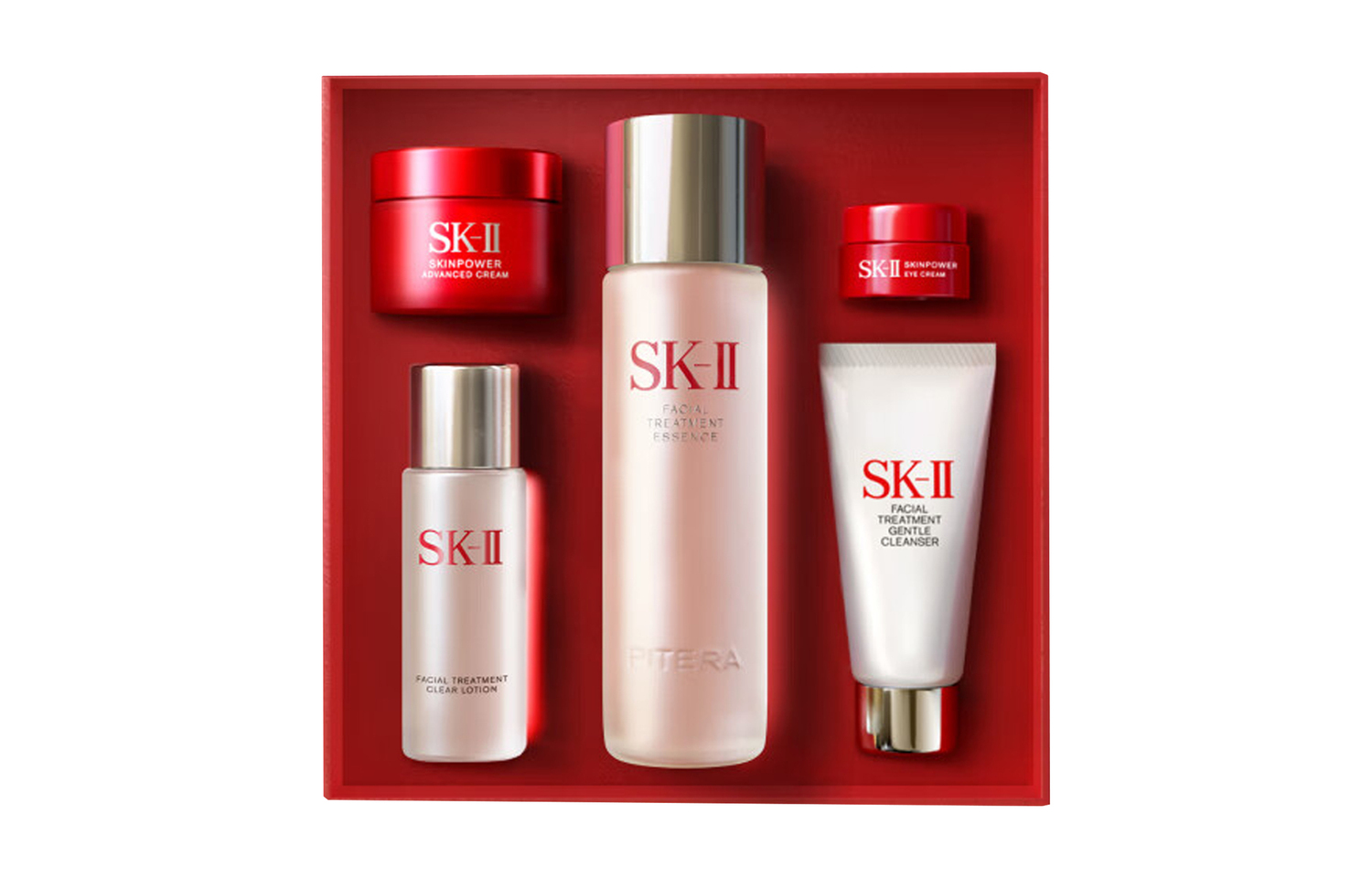 SK II All Star Crystal Serums 'Lucky Fairy Water' дорожный подарочный набор наборы для ухода за кожей подтягивающий комплект из пяти предметов SK-II — фото 4