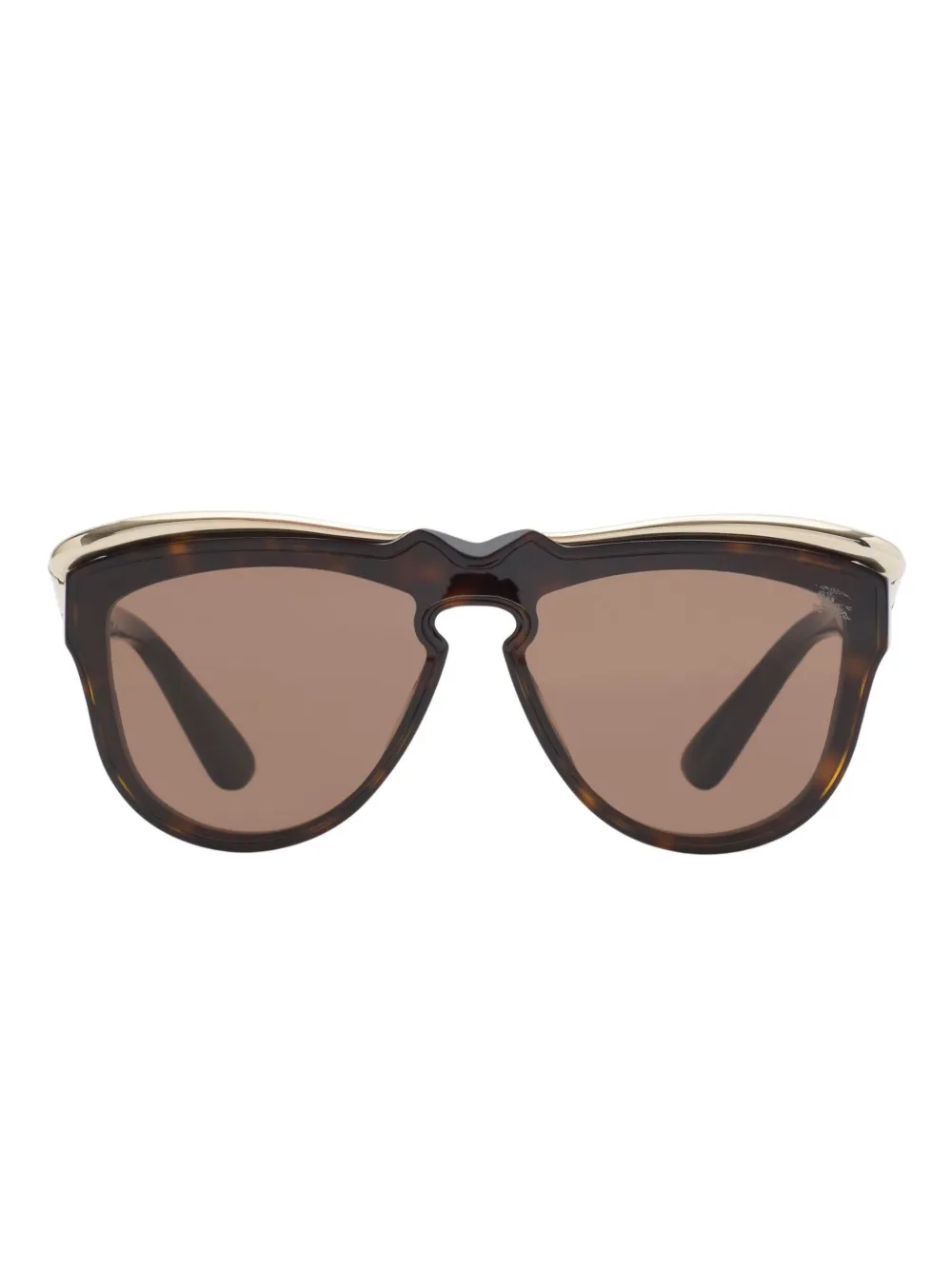

Солнцезащитные очки Classic Brow Burberry Eyewear, коричневый