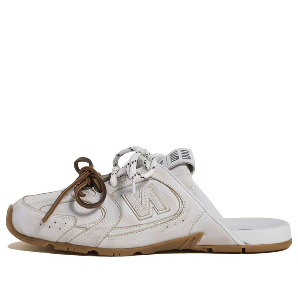 Тапочки x miu miu 530 sl mule 5e333e-3g48-f0009 New Balance, белый