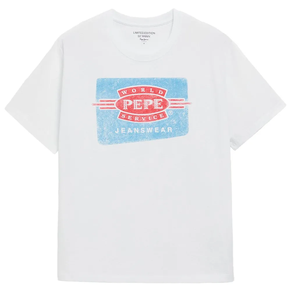 

Футболка с коротким рукавом Pepe Jeans 50Th Anniversary 3, белый
