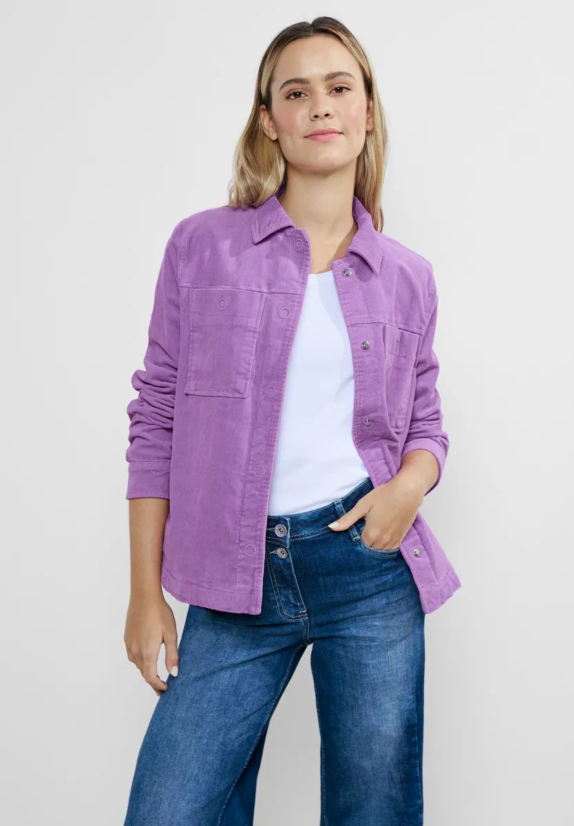 

Пиджак Cecil с накладными нагрудными карманами, цвет Sporty Lilac
