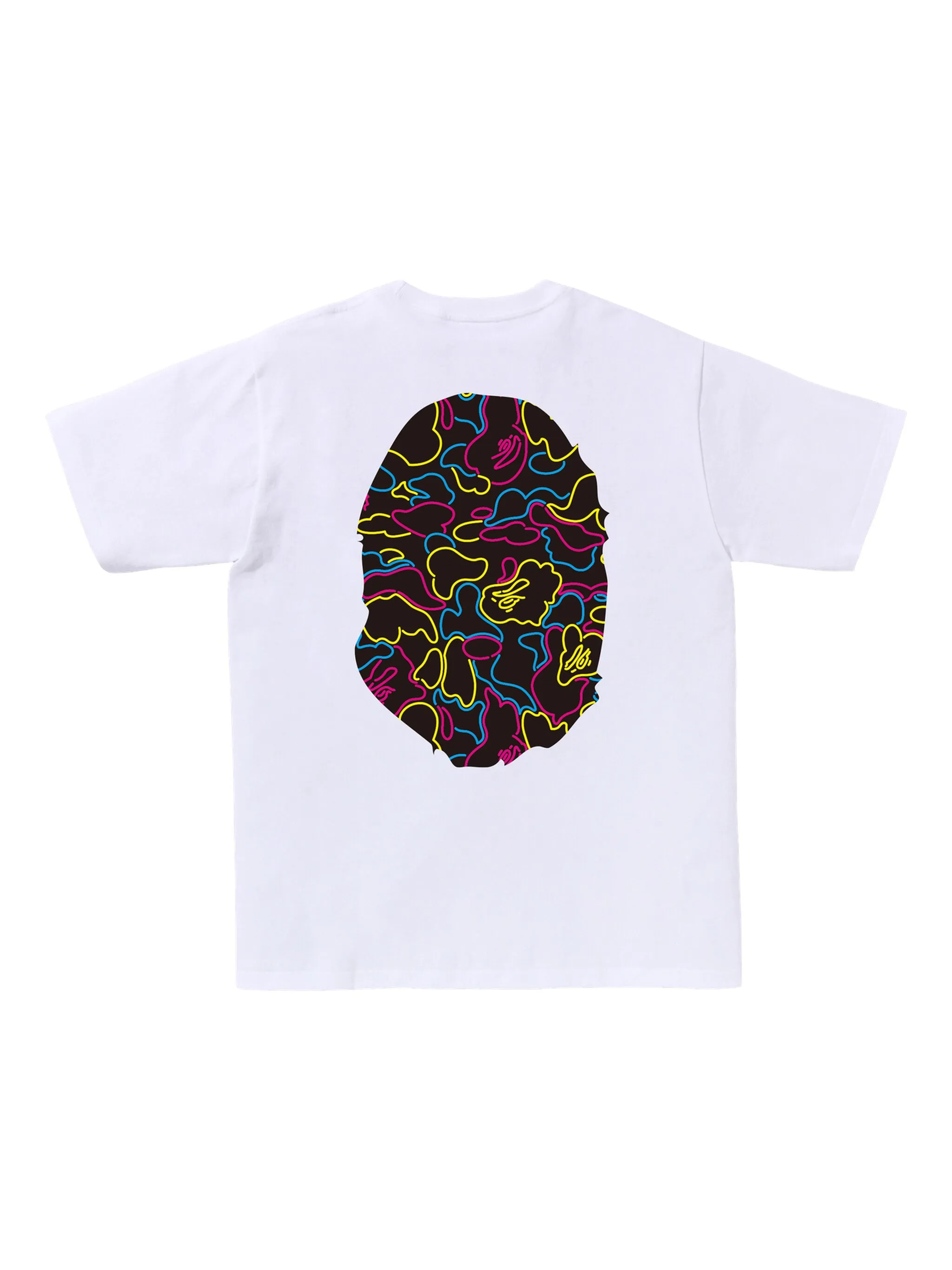 Футболка Ape Head A Bathing Ape, белый — фото 2