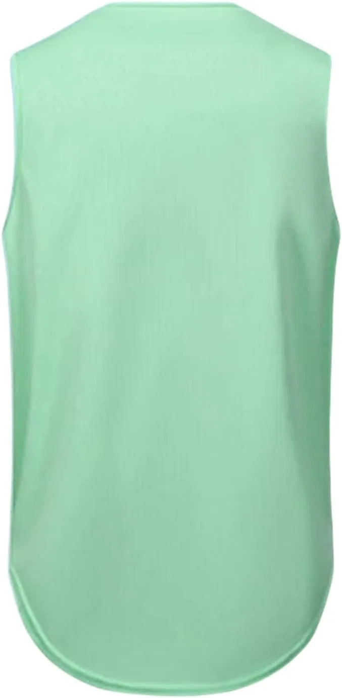 Майка мужская для бега, Light Green — фото 4
