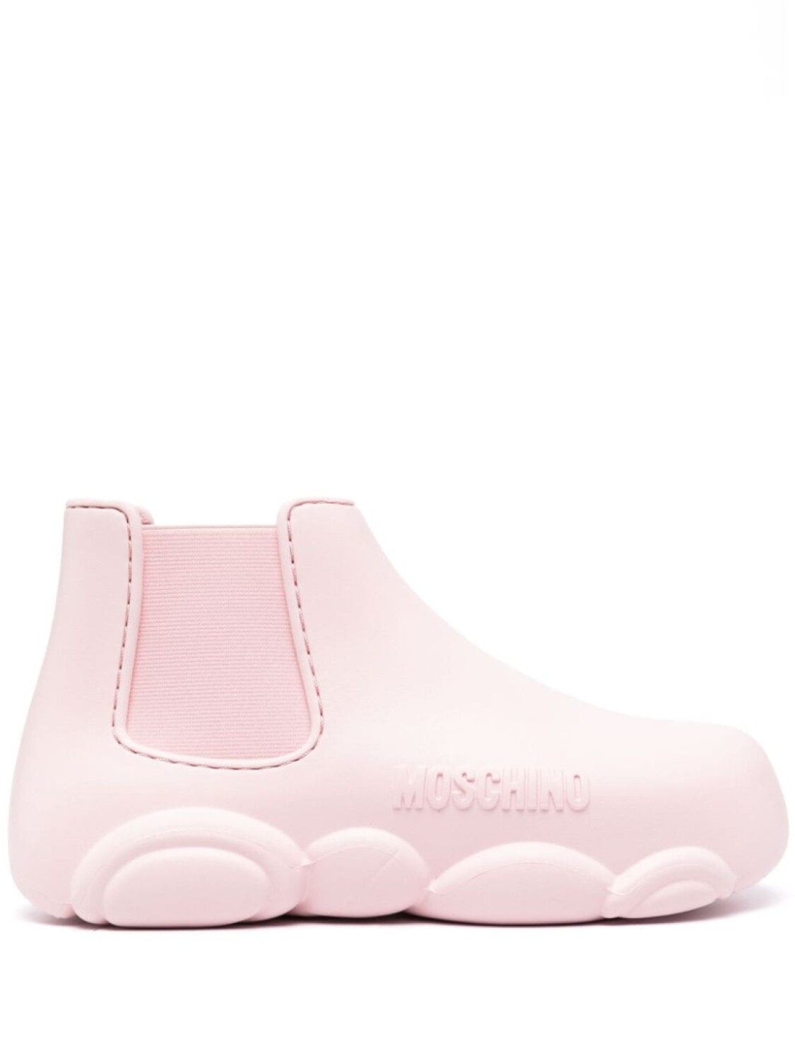 

Moschino ботинки Gummy 40 с тисненым логотипом, розовый