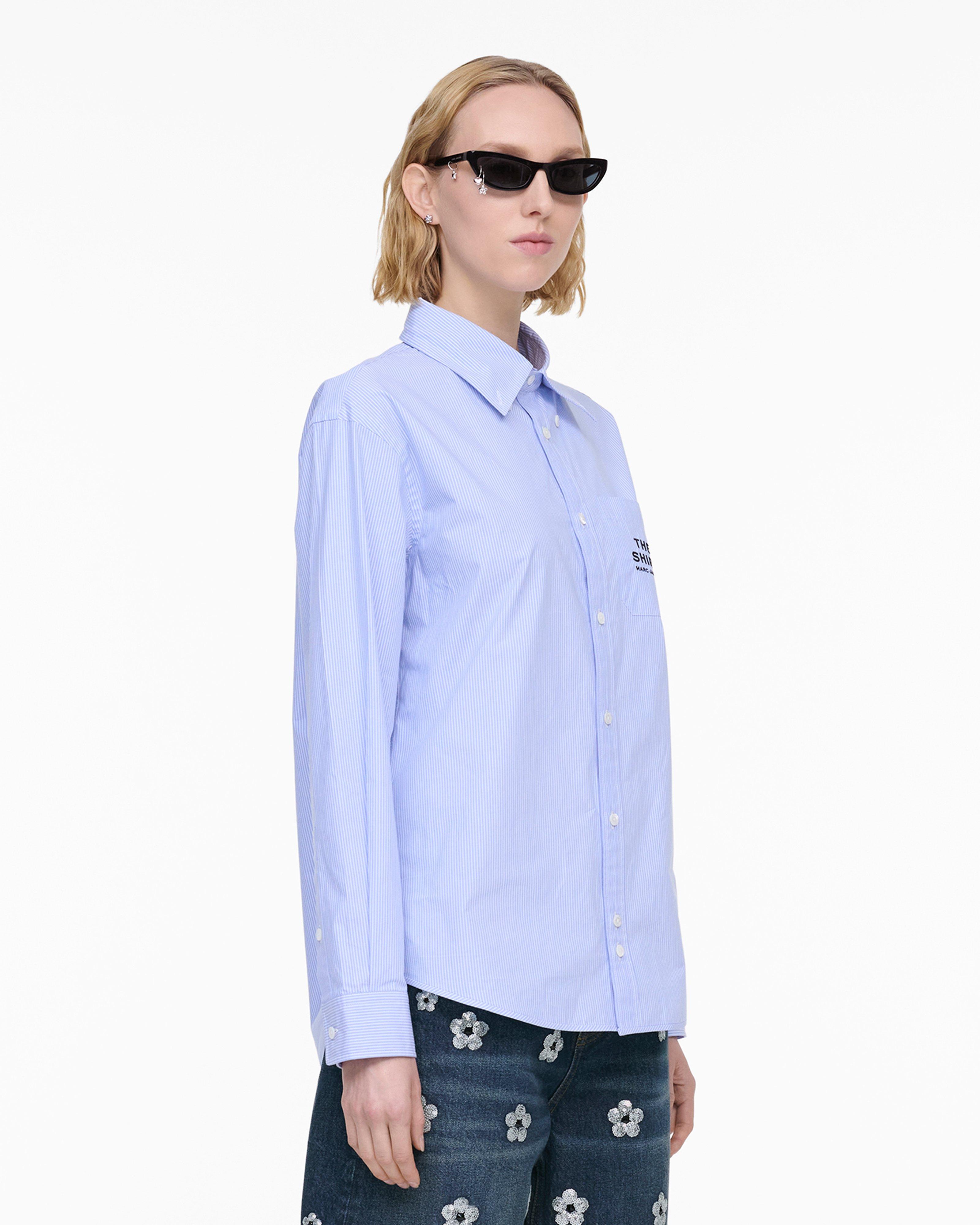 

Рубашка в полоску Marc Jacobs, цвет Sky Blue