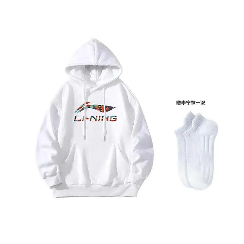

Футбольная толстовка LiNing, унисекс, белый socks by li-ning