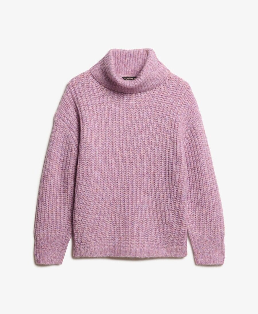 

Водолазка Superdry Sweater, розовый