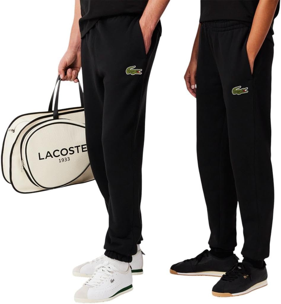 Lacoste мужские брюки Relaxed Fit из основной коллекции, Black — фото 2