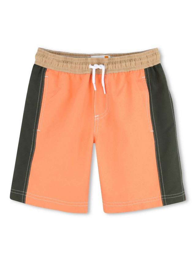 

Детские плавки с цветными блоками Timberland, Nectarine