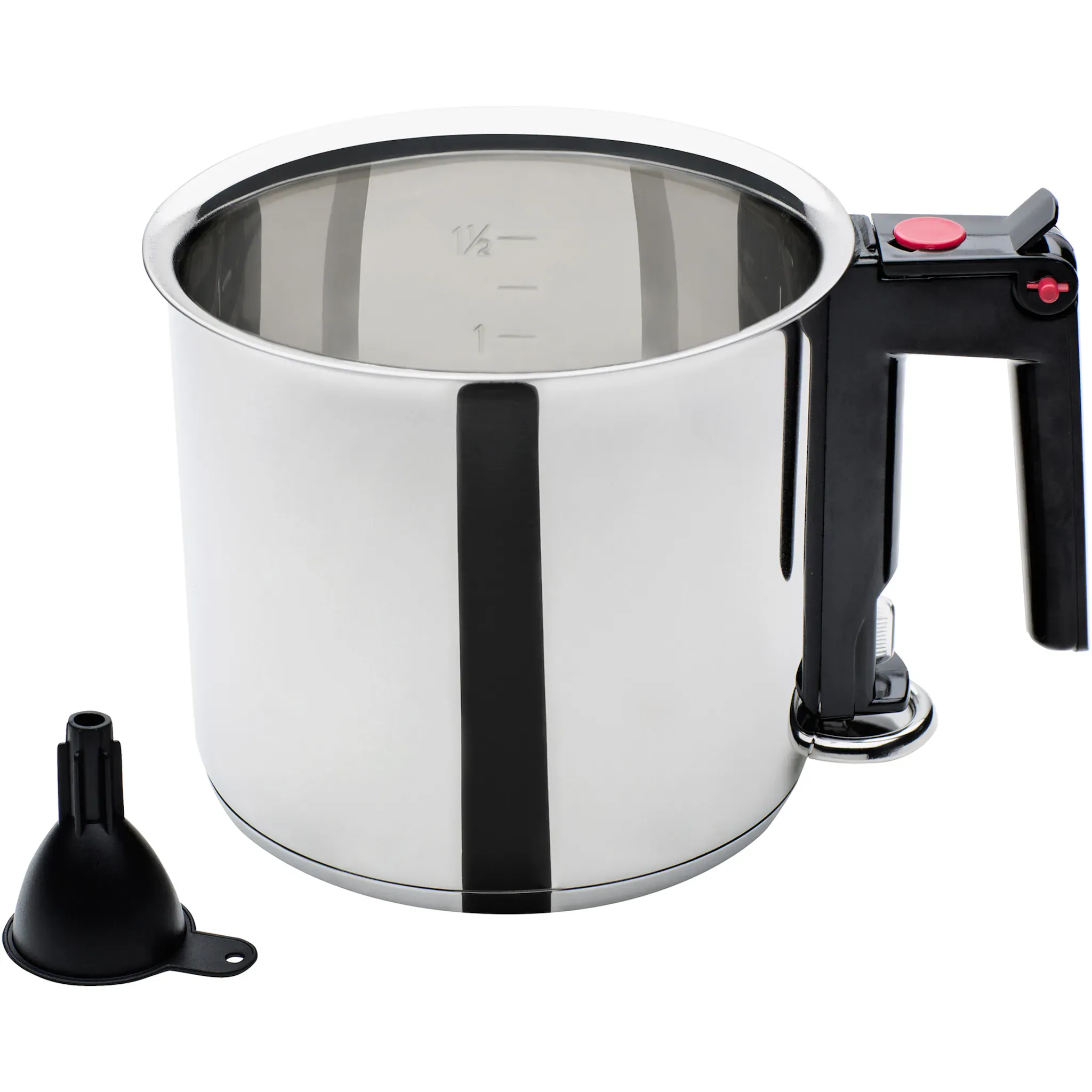 

Кастрюля GSW «BAIN-MARIE», нержавеющая сталь 18/8, (1 шт.), индукционная, серебристый/черный