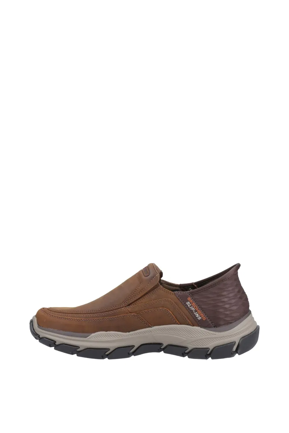 Повседневные ботинки Skechers с технологией Hands Free Slip-ins, коричневый — фото 4