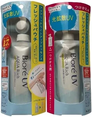 Солнцезащитный крем Biore UV Aqua Rich Light Up Essence SPF50+ PA++++ 120 г