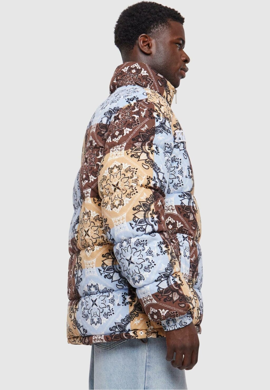 

Зимняя куртка Unisex Karl Kani, голубой многоцветный