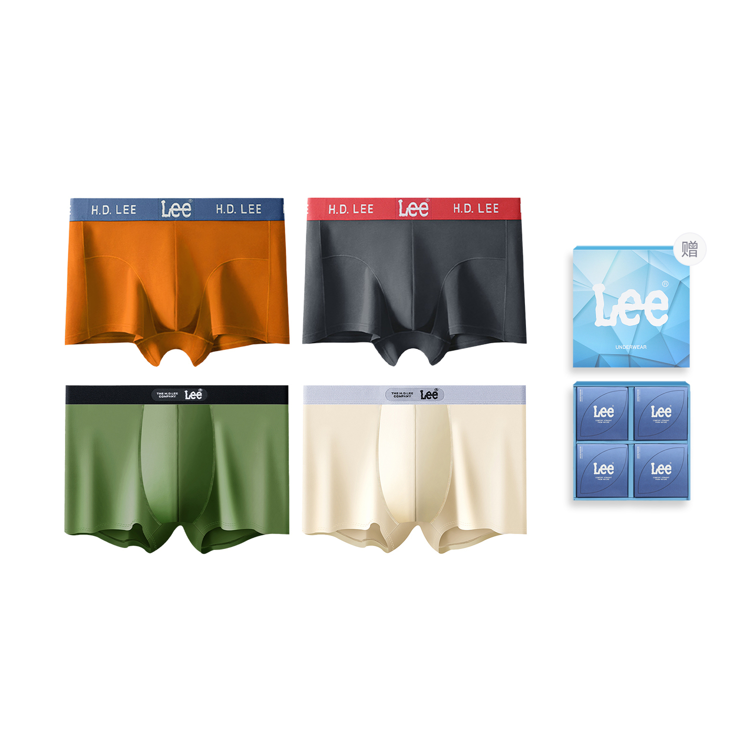 

Lee Подарочный набор Cordura мужского белья 4 шт