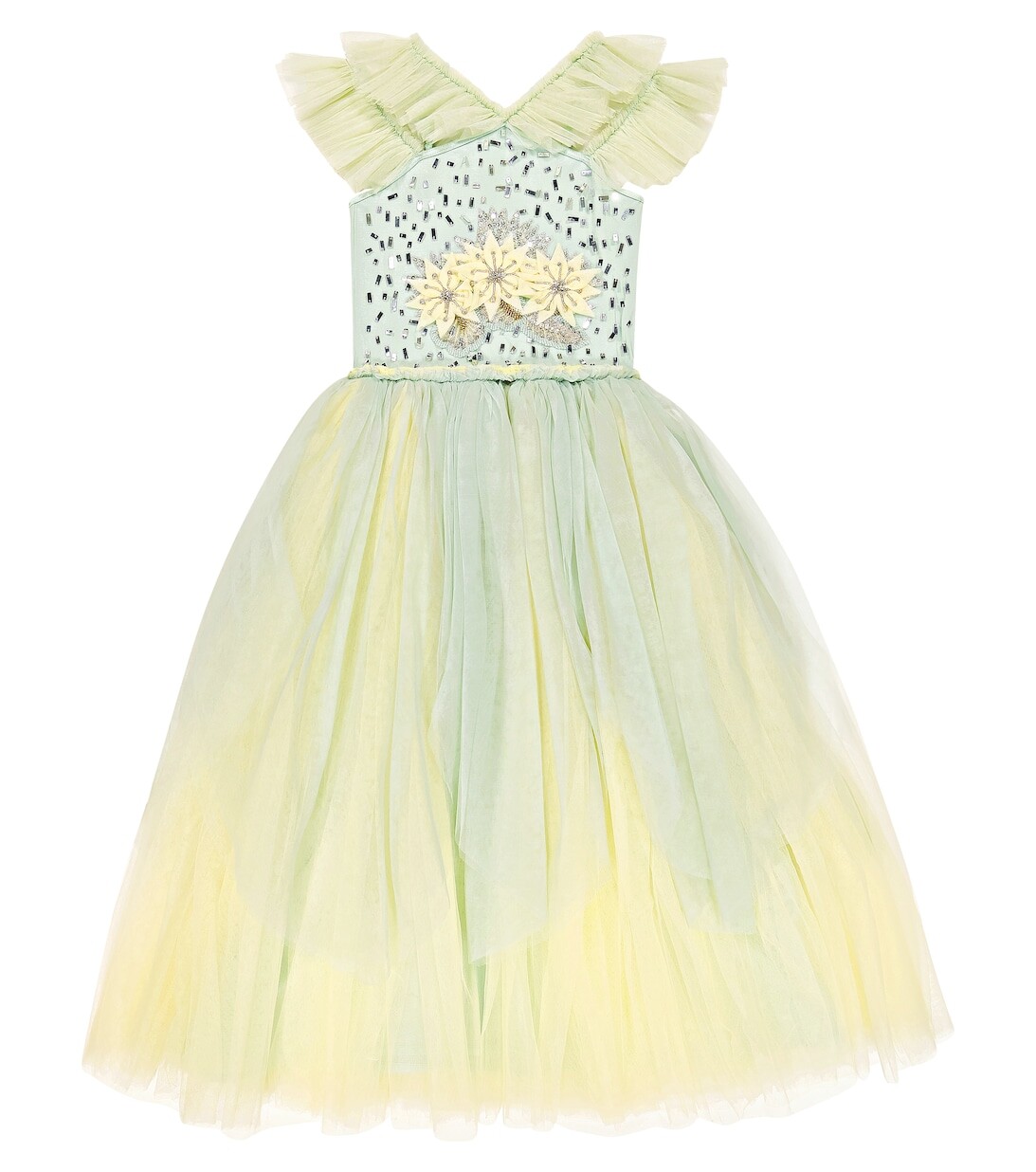 

Платье из тюля Почти Там из коллаборации с Disney Tutu Du Monde, желтый