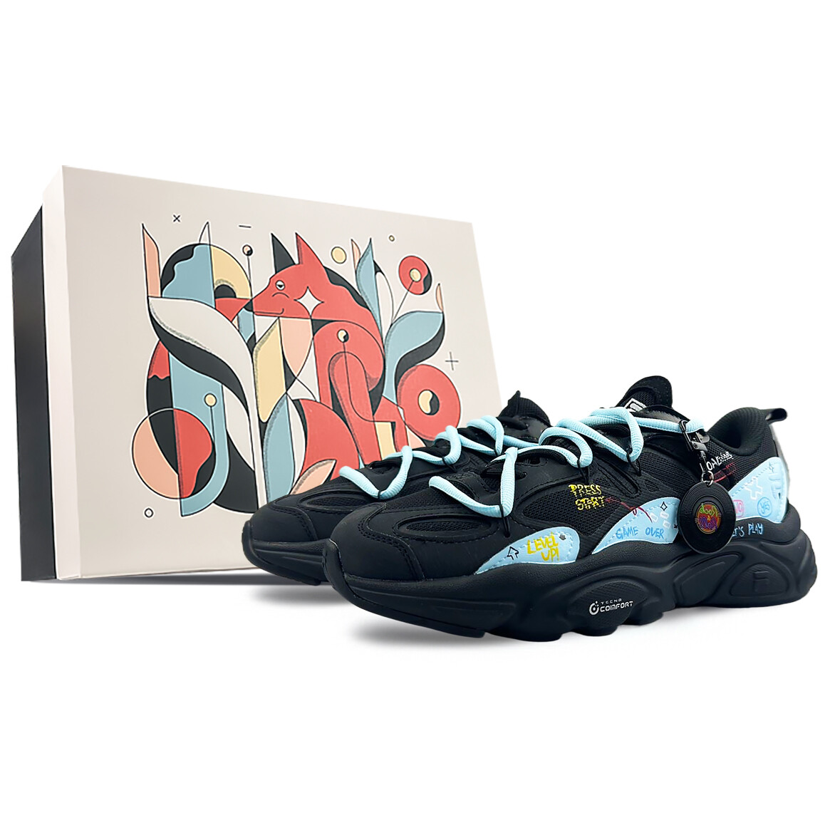 

Кроссовки FILA Mars 2 Lifestyle Shoes Men Low-top Blue, черный