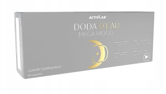 

Doda D'EAU Mega Mood Activlab Стресс, Усталость, Концентрация, 60 капсул. Inna marka