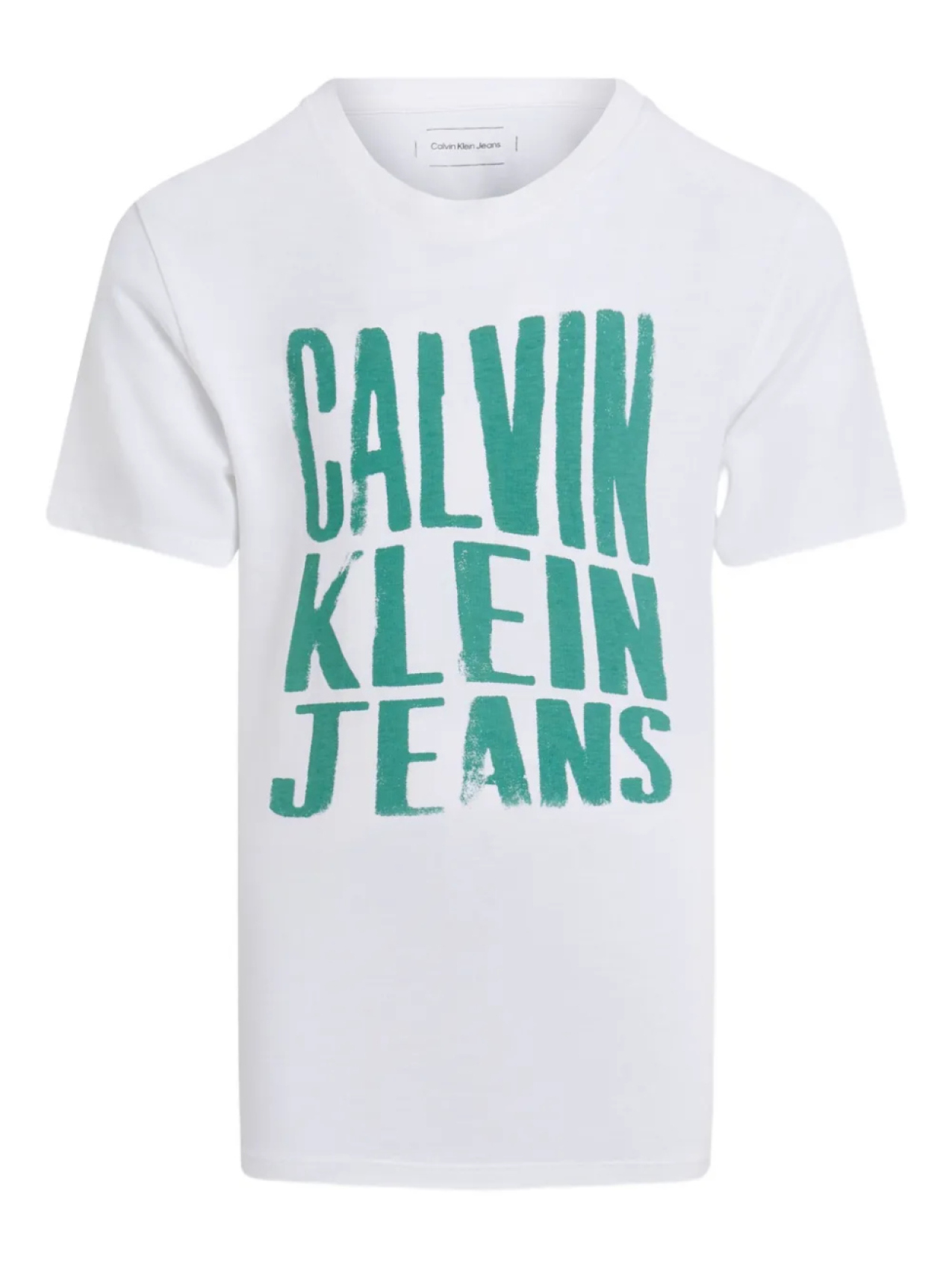 

Футболка с логотипом Calvin Klein Kids, белый