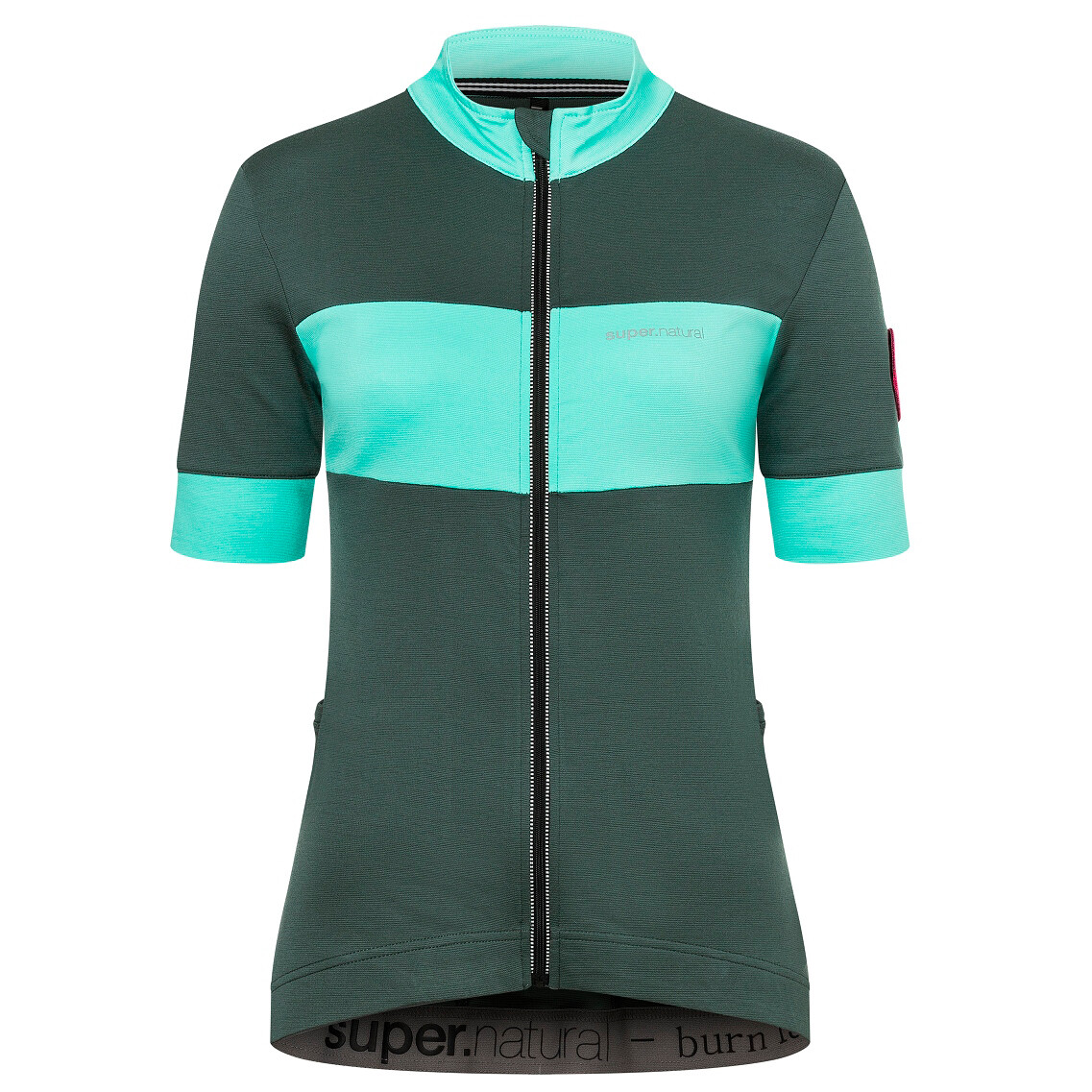 

Велосипедный трикотаж Super.Natural Grava Jersey, цвет Urban Chic/Ice Green