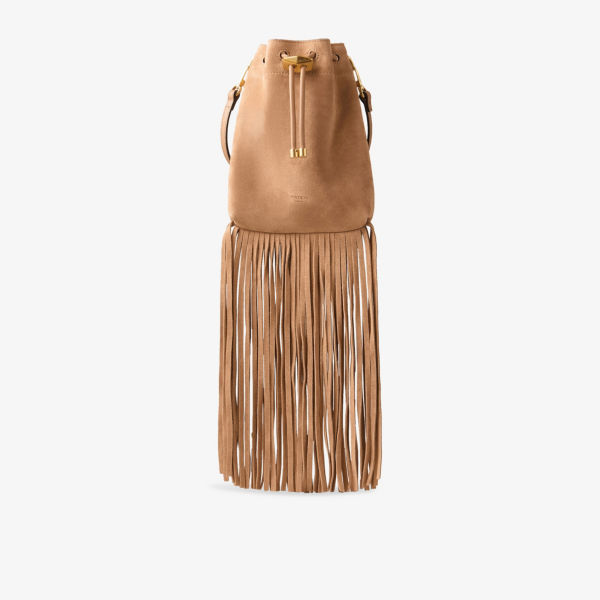 

Сумка-ведро Jimmy Choo Cinch из замши, мультиколор
