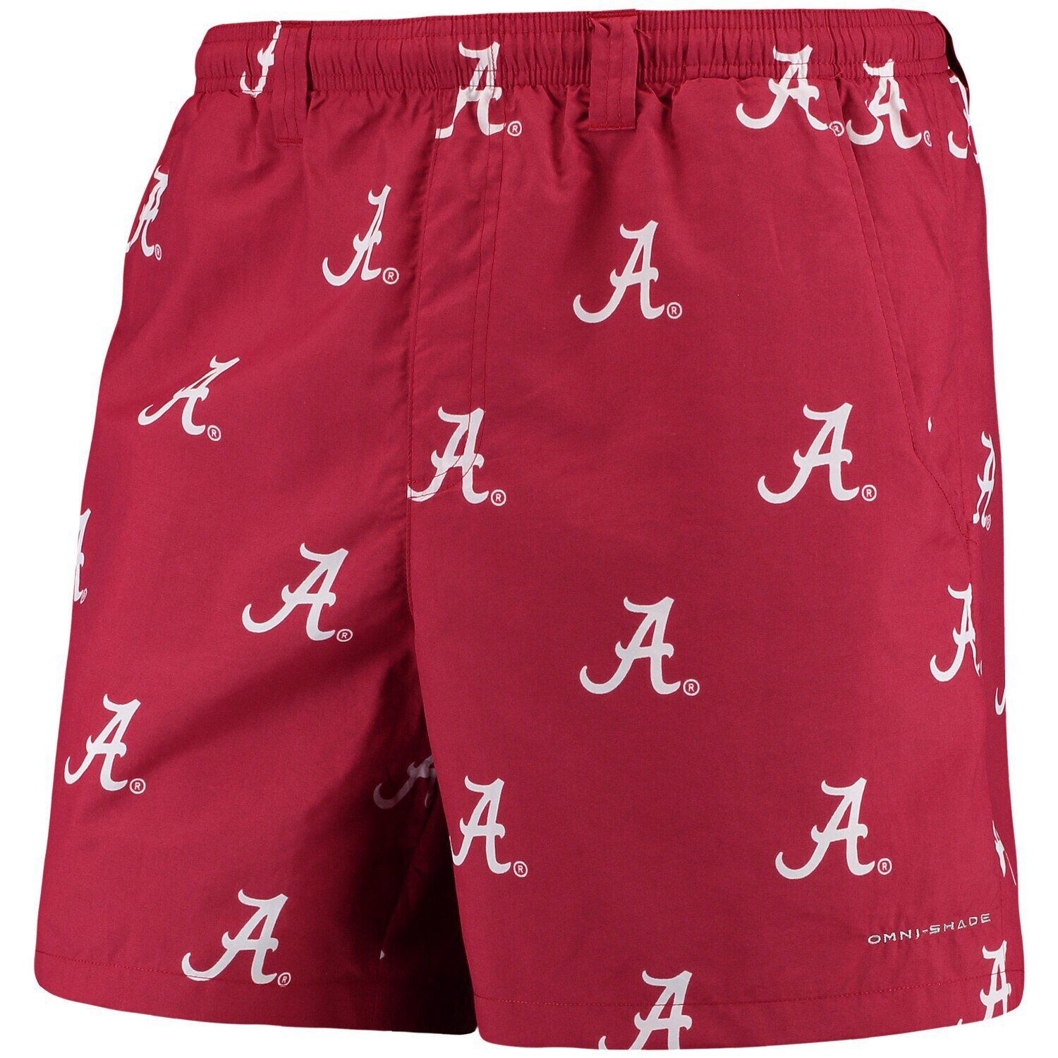 

Мужские гибридные шорты Columbia Crimson Alabama Crimson Tide PFG Backcast II Omni-Shade