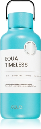 

Бутылка для воды из нержавеющей стали маленькая Equa Timeless, Wave 600 ml