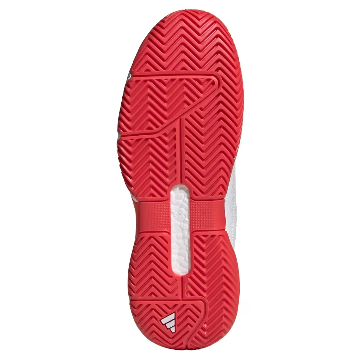 Мужские теннисные кроссовки Adidas SOLEMATCH CONTROL 2, белый/красный — фото 2