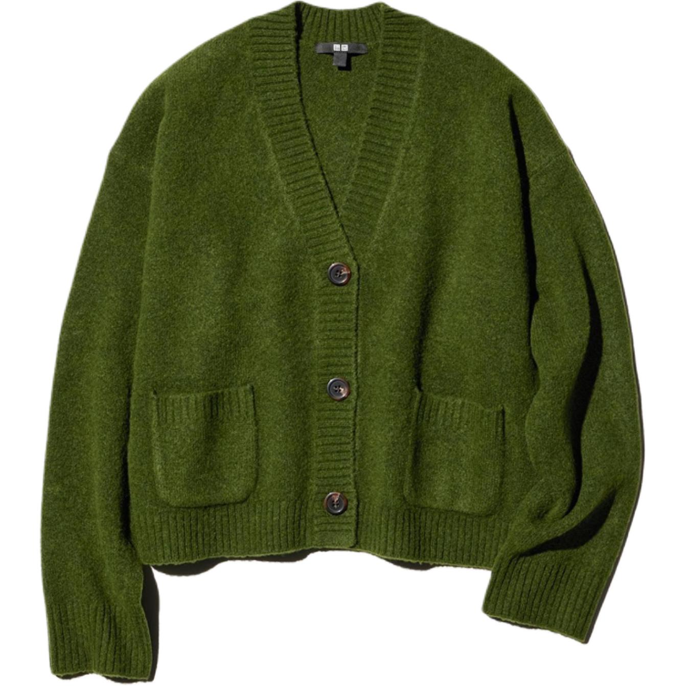 

UNIQLO Топ Women's Dark Olive