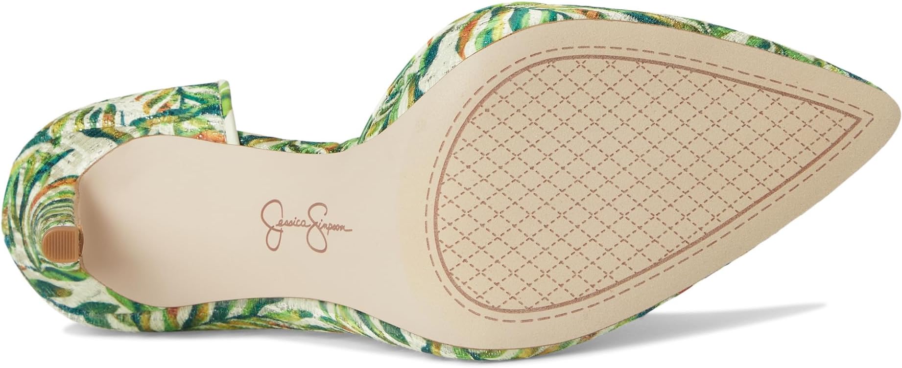 Туфли Jessica Simpson Prizma D'Orsay Pump, Green Multi — фото 3