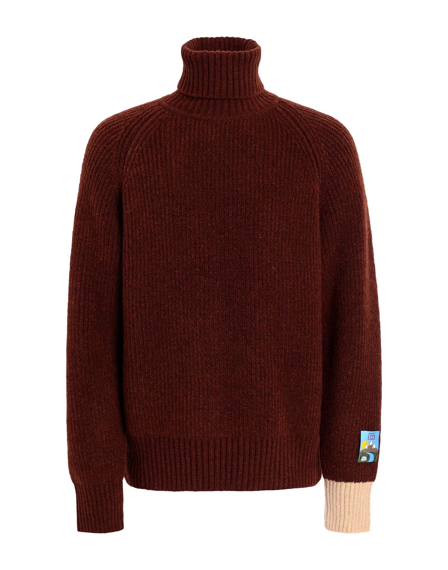 

Свитер с высоким воротником Lc22, коричневый
