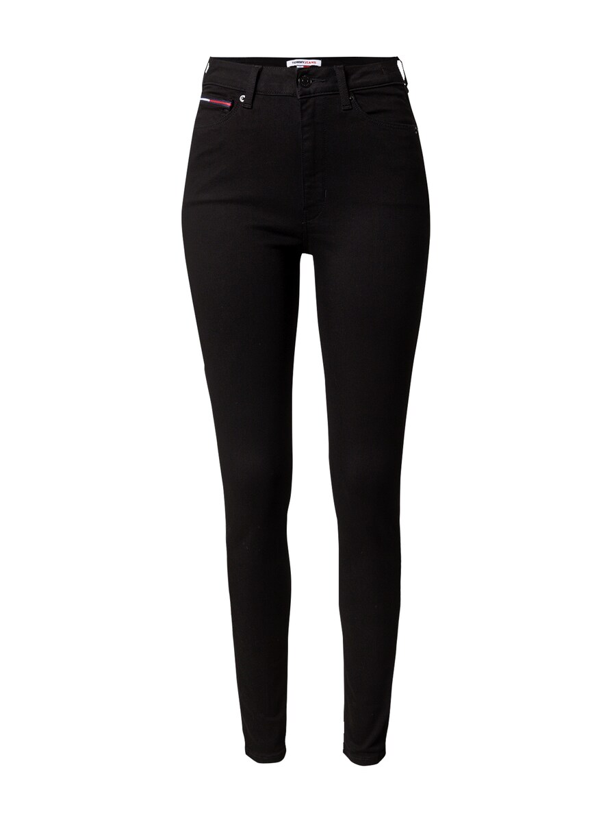 

Узкие джинсы Tommy Jeans Sylvia, черный деним