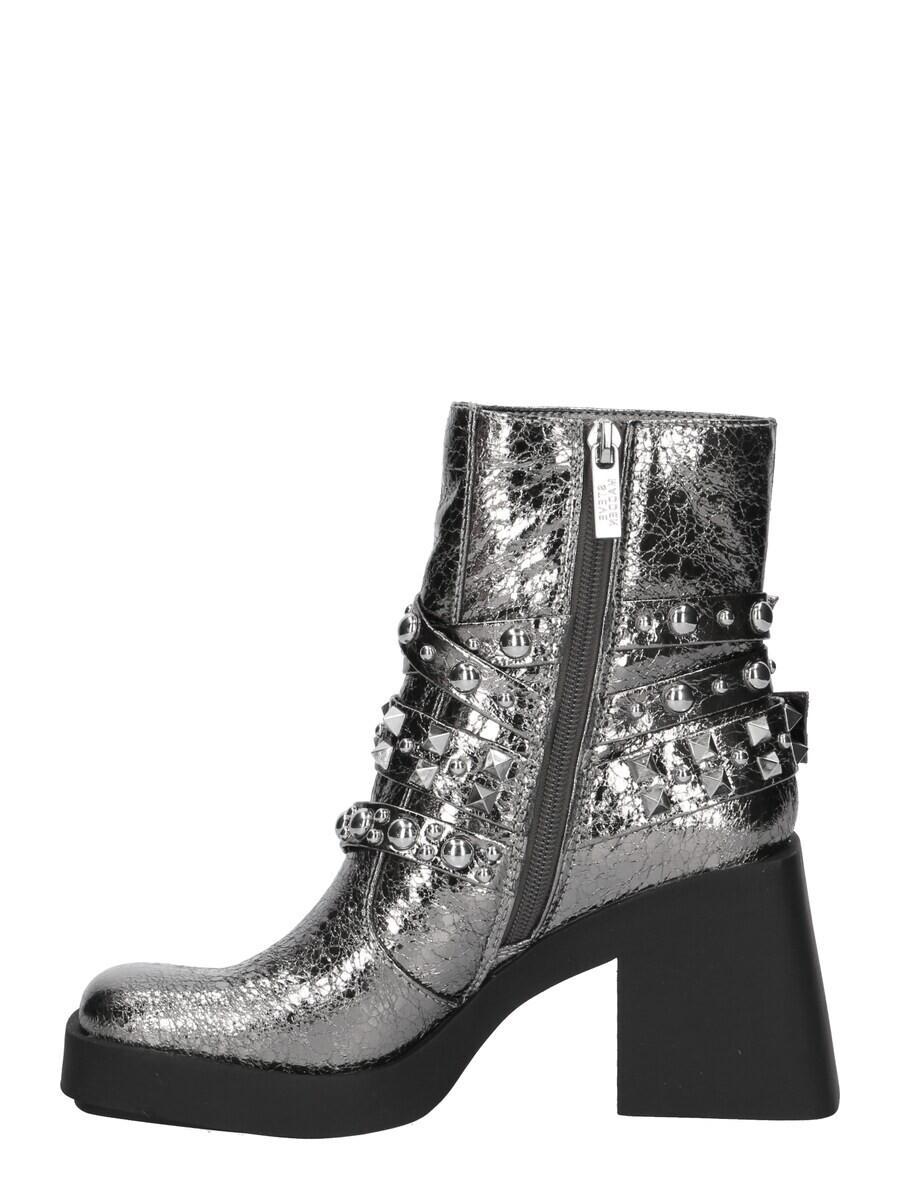 Ботинки женские Steve Madden Boots Kolton на каблуке, серебряный — фото 2